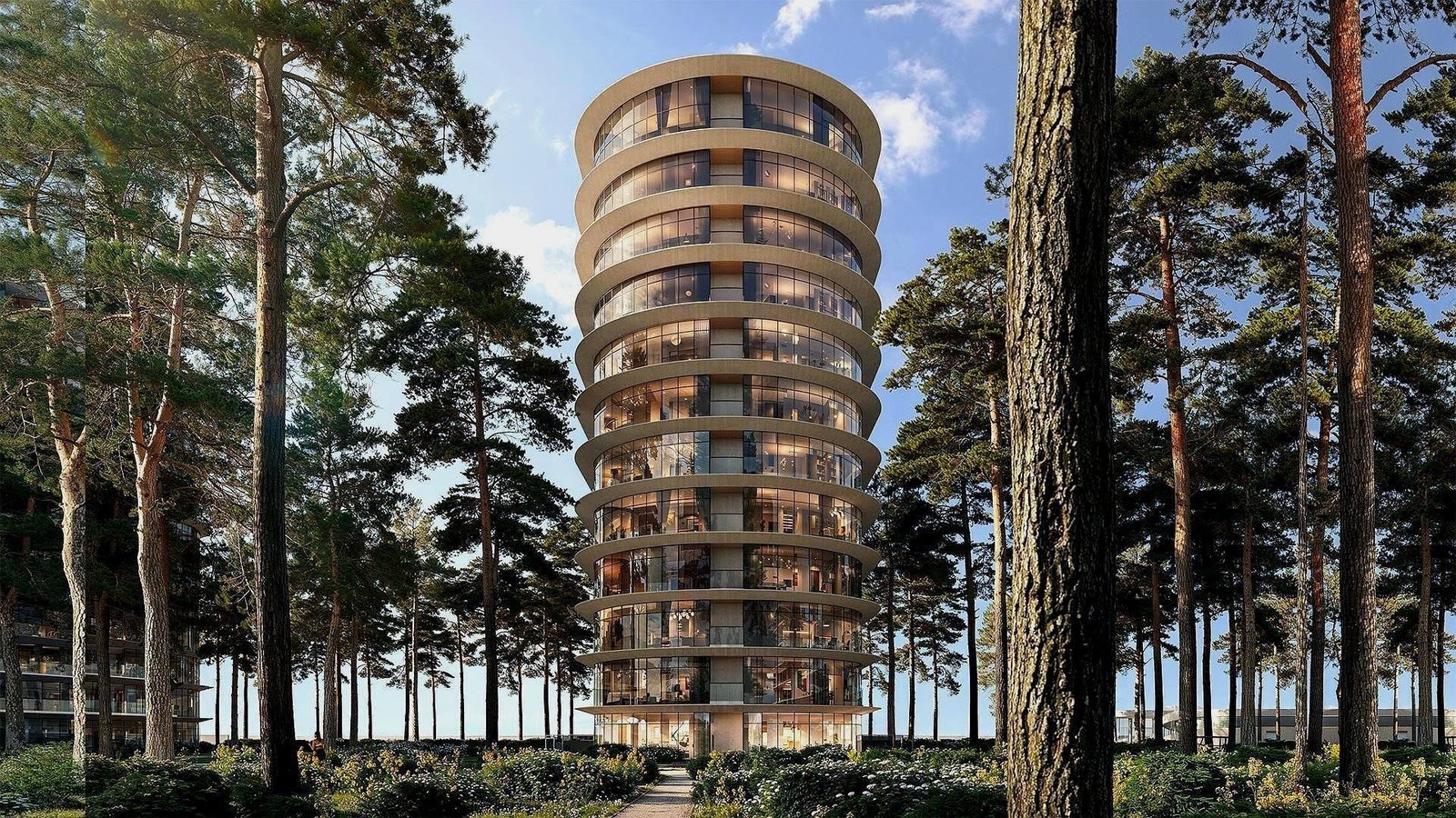 Forest-Beach coastal apartments in Shekvetili